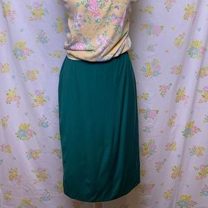 Vintage Geiger Green Skirt Size 8 Medium